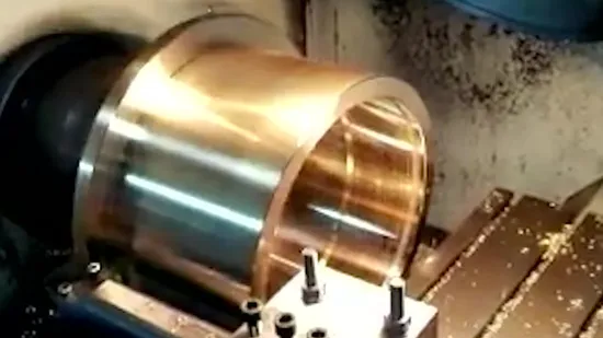 Centrifugal Casting C95800 (CuA19Fe4Ni4Mn2) Nickel Aluminum Bronze Bushing Bearing Bush