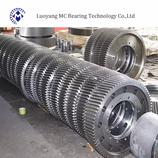 Фабричная профессиональная изготовленная на заказ высокоточная цилиндрическая спирально-коническая шестерня